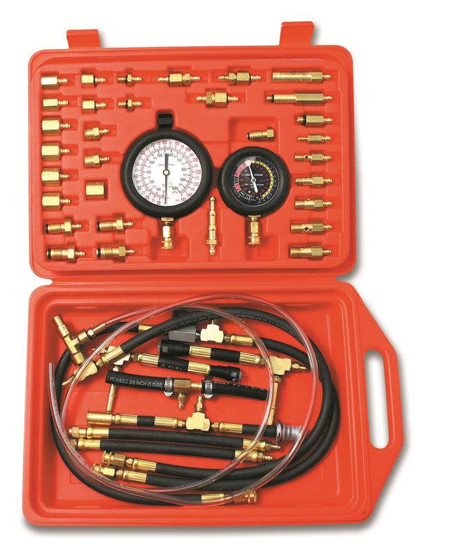 CTA Tools 3430 Kraftstoffeinspritzungs-Tester Für GM - Misst 5-145 Psi / 25-1000 KPa, Inkl. Schläuche