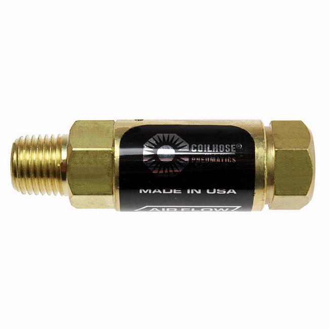 Coilhose Pneumatics 4214-90PS 1/4" In-Line Preset Regulator, 90 PSI