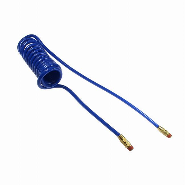 Coilhose PR14-10B-B Flexcoil, 1/4" x 10', 1/4" NPT Reusable Swivel Fittings, Blue