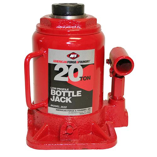 American Forge 3522 Bottle Jack 20 Ton, Short Body