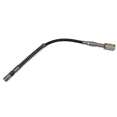 American Forge 8014 12" Grease Gun Whip Hose W/Quick Disconnect (Qd)