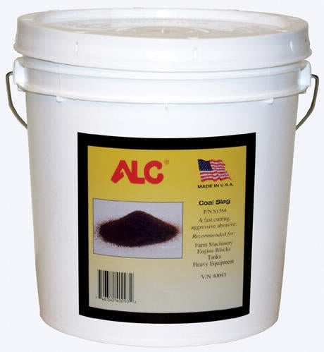 ALC 40093 Coal Slag - Medium - 25 lb Container