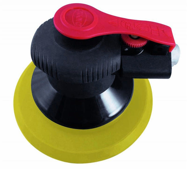 Astro Pneumatic 322P ONYX 6" Finishing Palm Sander with 6" PU PSA Backing Pad - 3/16" Stroke