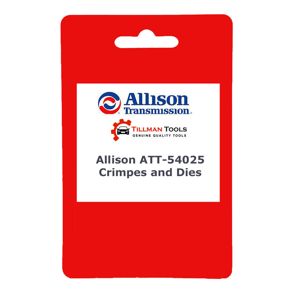 Allison ATT-54025 Crimpes and Dies