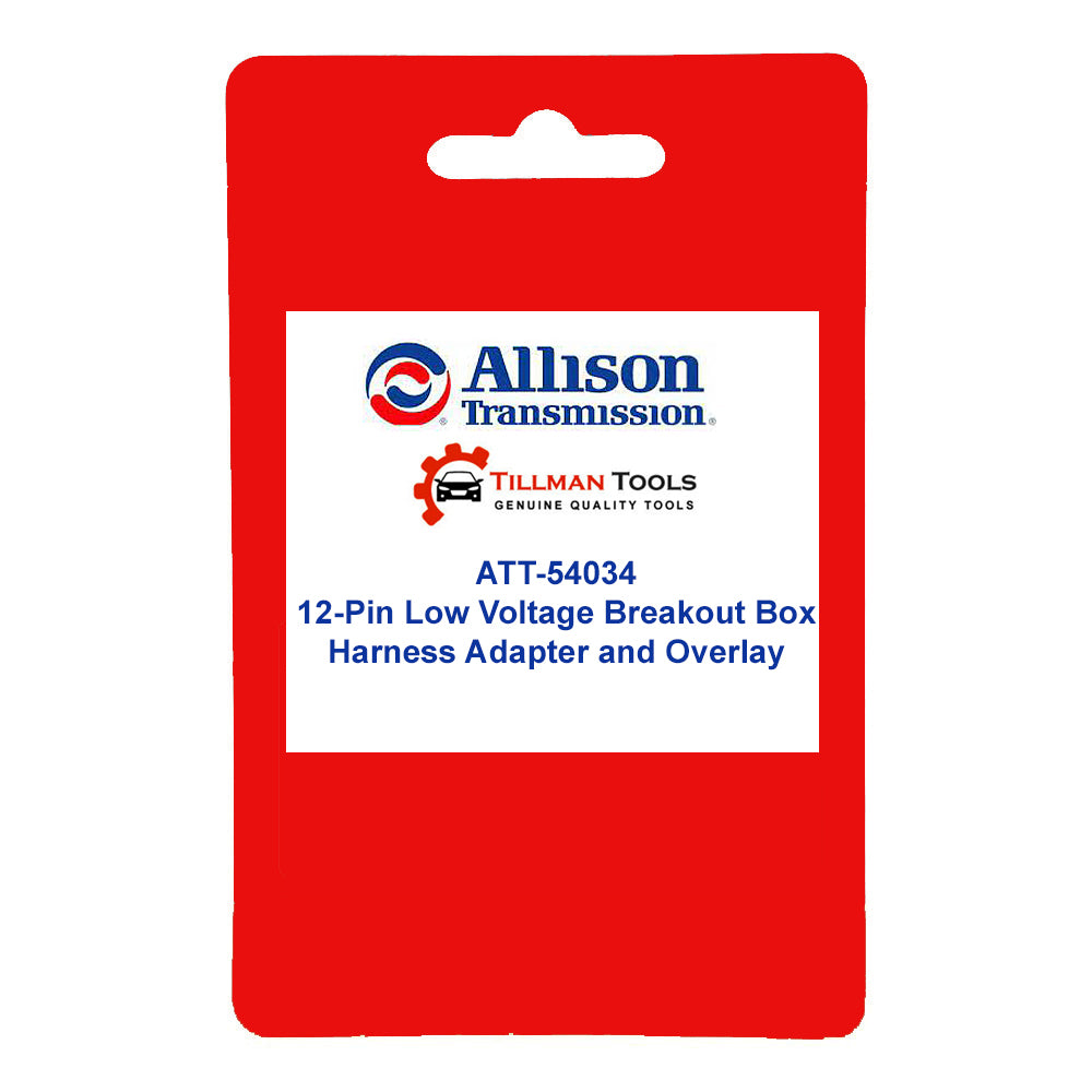 Allison ATT-54034 12-Pin Low Voltage Breakout Box Harness Adapter and ...
