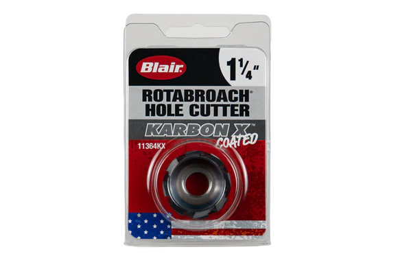Blair 11364KX Karbon X 1-1/4" Rotabroach Cutter