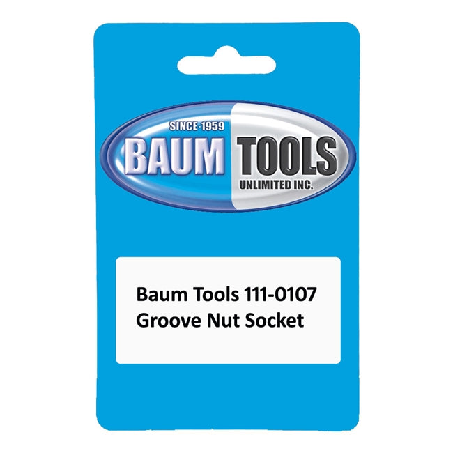 Baum Tools 111-0107 Groove Nut Socket