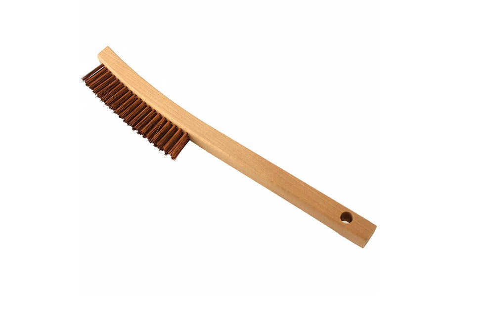 Brush Research B840 3 Row, 19 Columns Bronze Scratch Brush, Pack of 12 ...