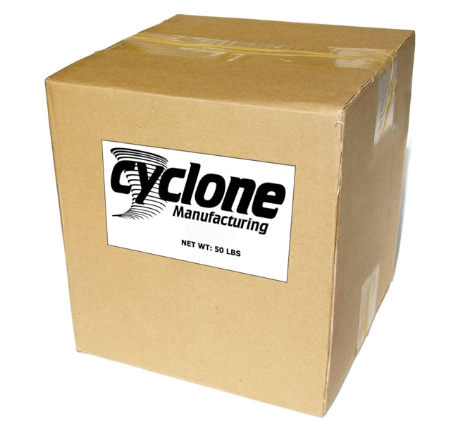 Cyclone 5007 Abrasive Blast Media, Brown Aluminum Oxide, 80 Grit, 50 lb Box