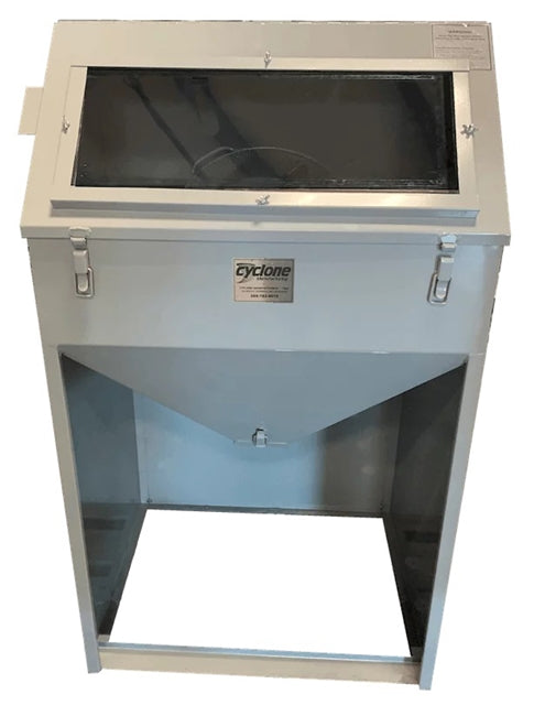 Cyclone T-14 Tumble Abrasive Blasting Cabinet