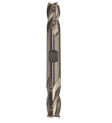 Drill America BRCF212 3/8" X 3/8" HSS 4 Flute Double End, End Mill, Drill America, BRCF212