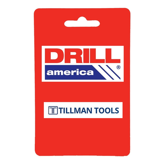 Drill America CTH0625 5/8" Carbide Tipped Hole Cutter, 1" Depth of Cut, CTH0625