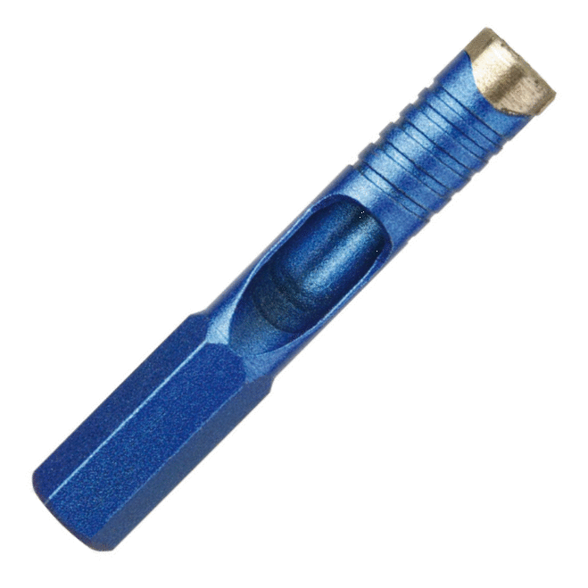 Drill America DIA1/2 1/2" Diamond Granite & Ceramic Bit, DIAGER BLUE CERAM, DIA1/2