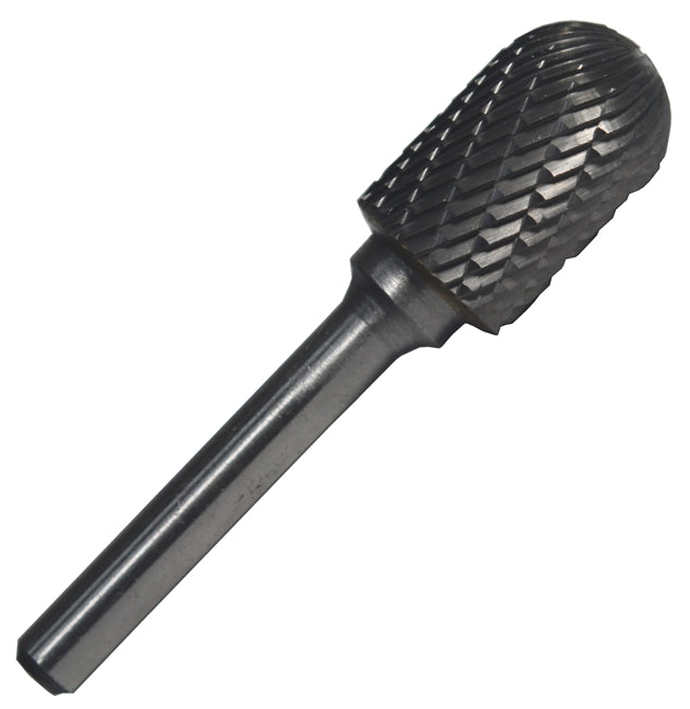 Drill America DULSC2A SC2A 5/16" X 1" Cylindrical Radius End Carbide Burr 1/4 Shank, DULSC2A