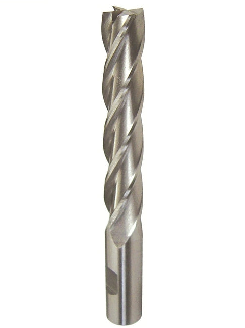 Drill America DWCF318-CC 1/2" X 1/2" HSS 4 Flute Single End Center Cutting End Mill, Qualtech, DWCF318-CC