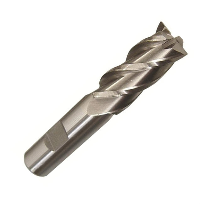 Drill America DWCF345-CC 1" X 3/4" HSS 4 Flute Single End Center Cutting End Mill