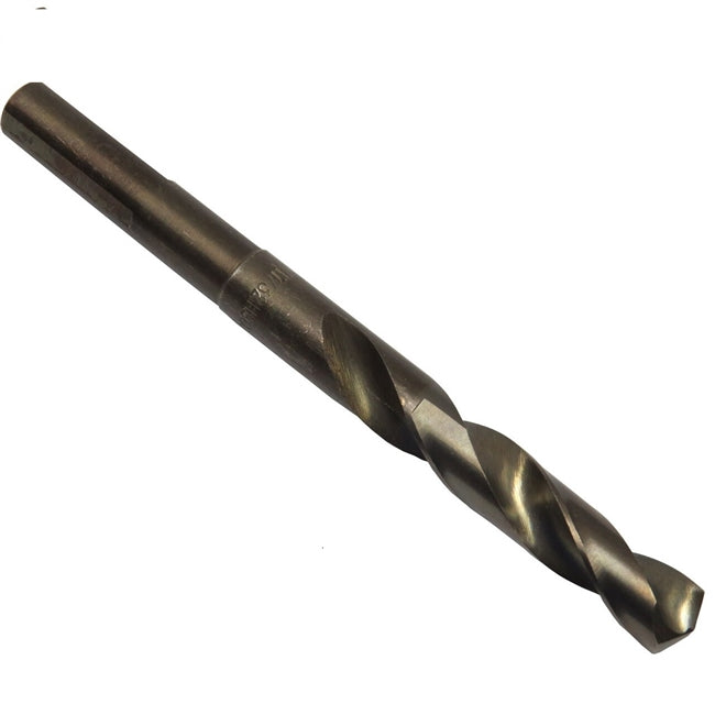 Drill America DWDCO17/32 17/32" Reduced Shank Cobalt Drill Bit, 1/2" Shank, Qualtech, DWDCO17/32