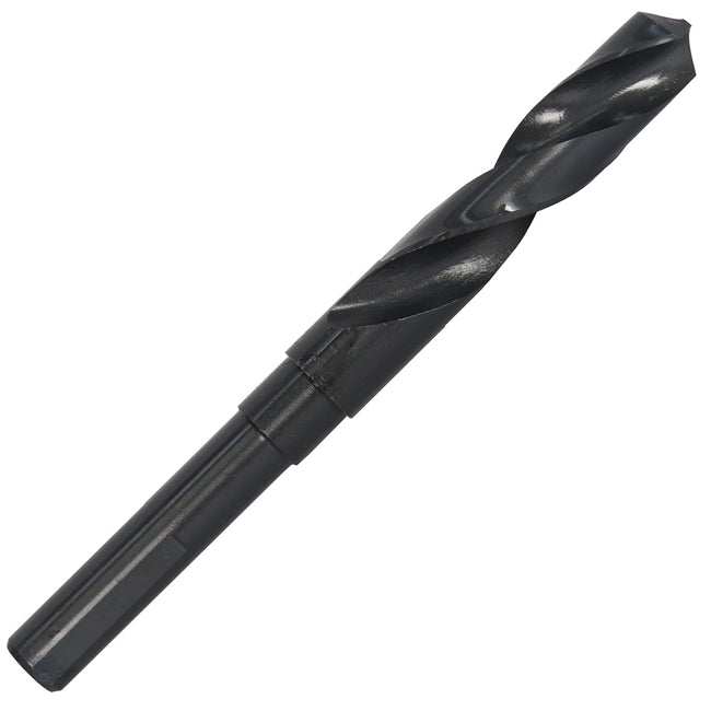 Drill America DWDRSD14.0MM 14.00mm Reduced Shank HSS Drill Bit, 1/2" Shank, Qualtech, DWDRSD14.0MM