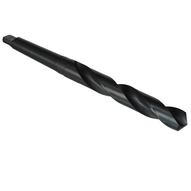 Drill America DWDTS1-11/16-4MT 1-11/16" 4MT HSS Undersized Shank Taper Shank Drill Bit, DWDTS1-11/16-4MT