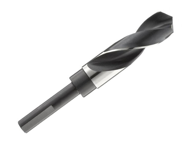 Drill America D/A3F47/64 47/64" Reduced Shank HSS Drill Bit, 1/2" Shank, 3-Flat Shank, Drill America, D/A3F47/64