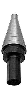 Drill America VAC3 1/4-3/4 by 1/16 Increments Unibit, HSS Step Drill Bit, VAC3