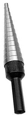 Drill America VAC4 3/16  to 7/8 by 1/16 Increments Unibit, HSS Step Drill Bit, VAC4