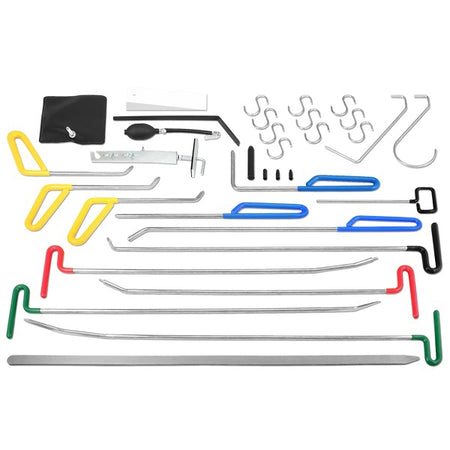 Dent Fix DF-PDRKIT33 33Pc Stainless Steel Paintless Dent Repair Kit