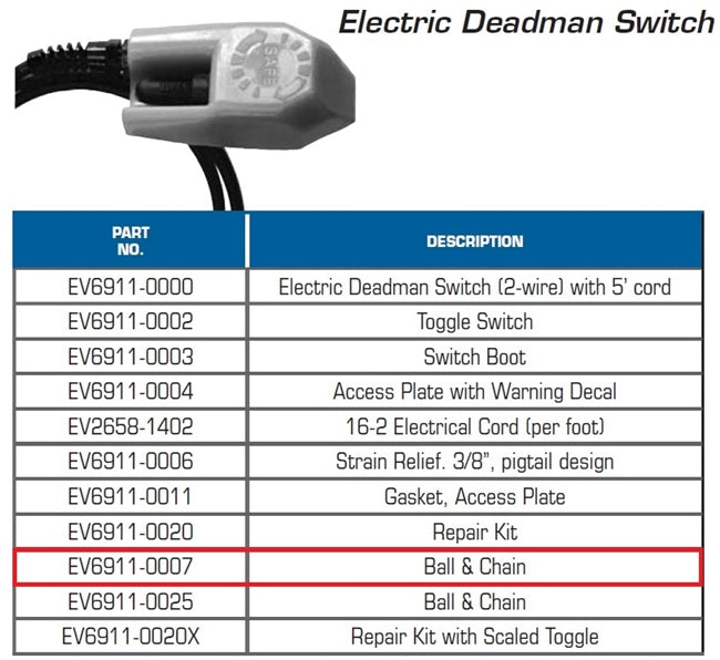 Everblast EV6911-0007 Ball & Chain