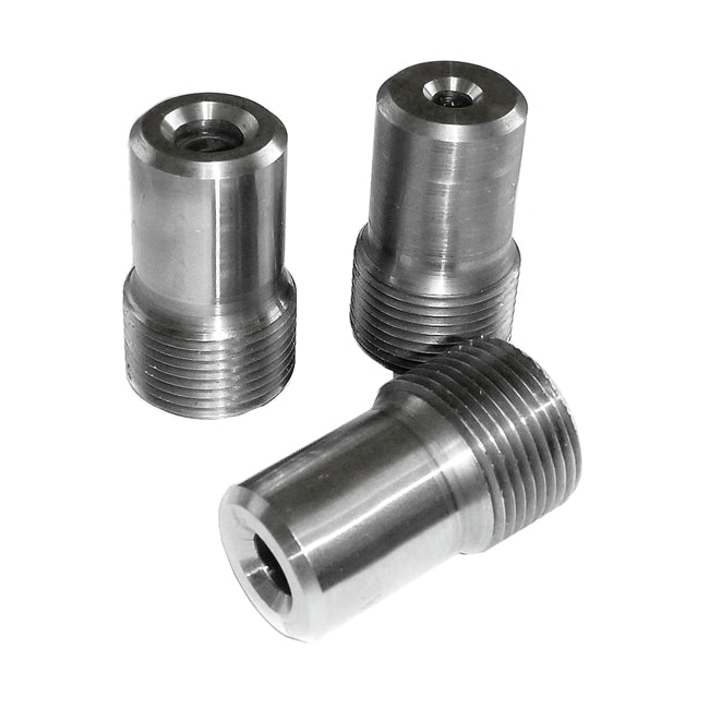 Everblast UTBC-4 Boron Carbide, Short Straight 1/4" Bore nozzle. With Aluminum jacket and 3/4" fine threads