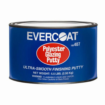 Evercoat 407 Polyester Glazing Putty, 1/2 gallon