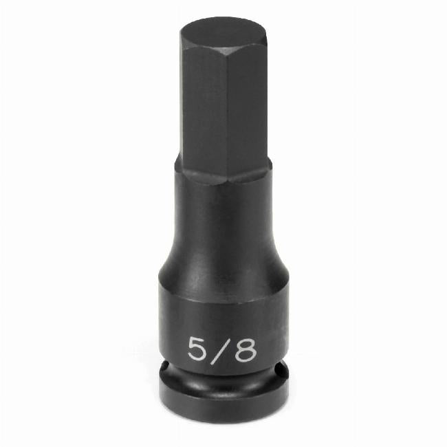 Grey Pneumatic 2920F 1/2" Drive x 5/8" Standard Length Hex Driver