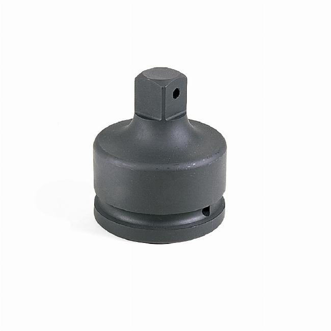 Grey Pneumatic 6008A 1-1/2" Square Drive Pin Hole Impact Adapter, 1-1/2"F x 1"M