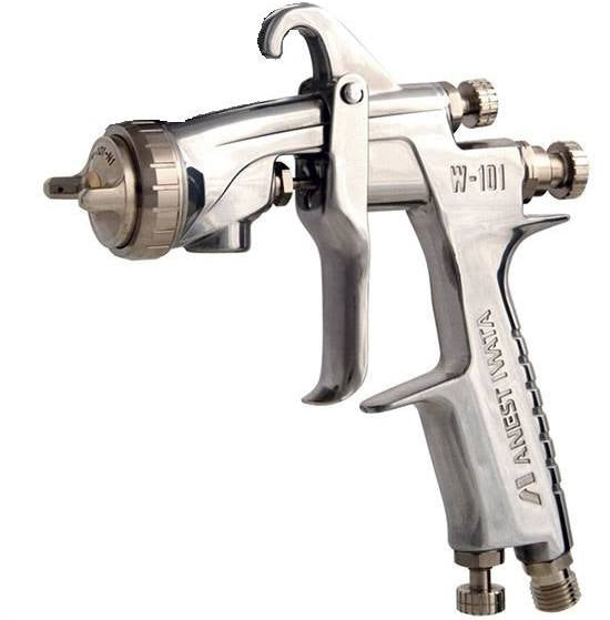 Iwata 4420B W101-S Series Suction Feed Compact Spray Gun, 1 mm Nozzle