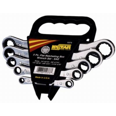 Kastar Lang 5374 5 Piece Metric Ratcheting Box Wrench Set