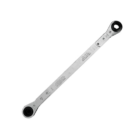 Kastar 8579 Ratcheting Serpentine Belt Wrench 15mm 6-PT x 3/8" Male Square x 16mm 6-PT