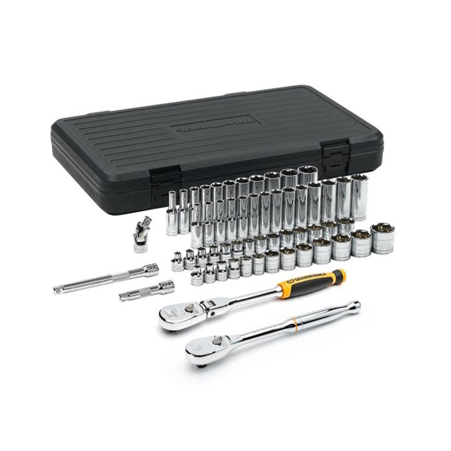 KD Gearwrench 80550 57 Pc. 3/8" Drive 6 Point Standard & Deep SAE/Metric Mechanics Tool Set