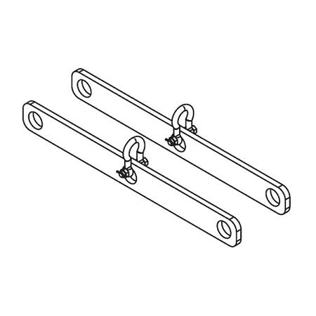 Kent-Moore EL-51102-10 Lateral Bars and Shackles