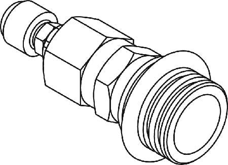 Kent-Moore EN-47620 Adapter, Pressure / Vac Gauge