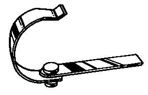 Kent-Moore J-23498-20 Offset Inclinometer Adapter