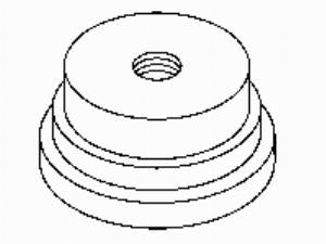 Kent-Moore J-25393-A Front Output Shaft Bearing Outer Race Installer