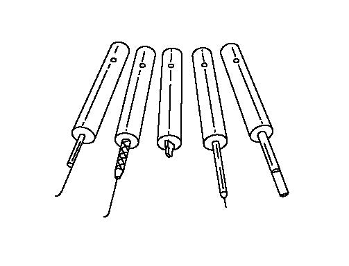Kent-Moore J-38125-550 5-Piece Terminal Remover Kit