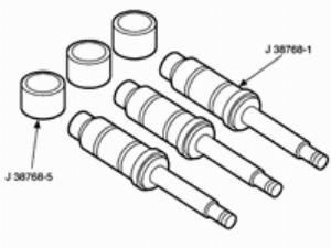 Kent-Moore J-38768-A Compression Adapter Set