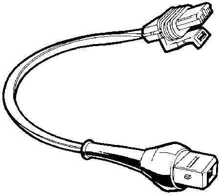 Kent-Moore J-39021-380 Fuel Injector Test Adapter