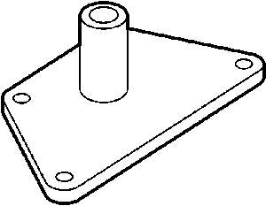 Kent-Moore J-39890 Transmission Fixture Adapter