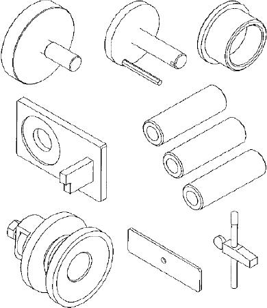 Kent-Moore J-42168 Shim Selection Kit