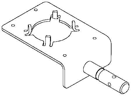 Kent-Moore J-42173-A Tool, Ring Gear Holding