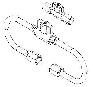 Kent-Moore J-42873 Fuel Line Shutoff Adapters