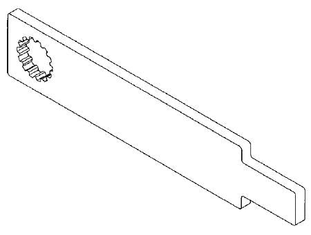 Kent-Moore J-44377 Input Shaft Anti-Rotation Tool