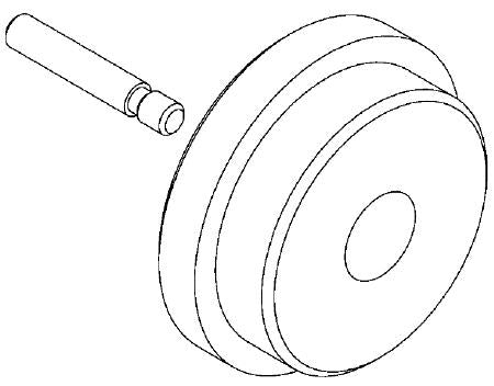 Kent-Moore J-44387 Output Bearing Sleeve Installer