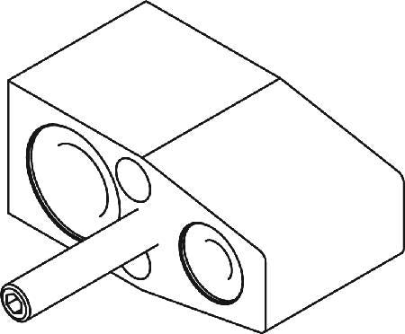 Kent-Moore J-45268-113 TXV Flushing Block